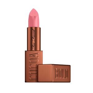 Too Faced NIB Cocoa Bold Cream Lipstick Demi Matte 0.11 Oz Chocolate Strawberry